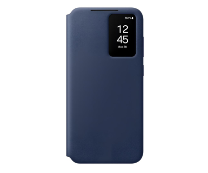 Etui do telefonów SAMSUNG Smart View Wallet Case do Galaxy S24 FE Blue EF-ZS721CLEGWW